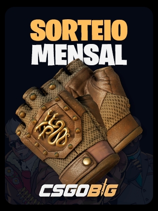 Banner do sorteio - SORTEIO CSGOBIG