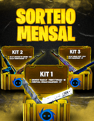 Banner do sorteio - SORTEIO MAIO INSANE